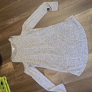 Motherhood cut out grey sweater maternity small